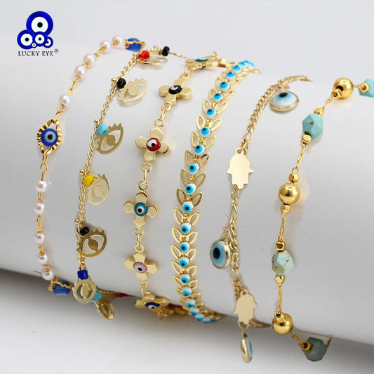 Evil Eye Charm Bracelet